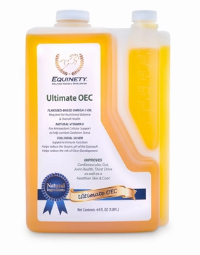 Equinety Ultimate OEC Horse Supplement, 64 oz poultry remedies poultry supplement goat vitamins sheep probiotics animal health boost