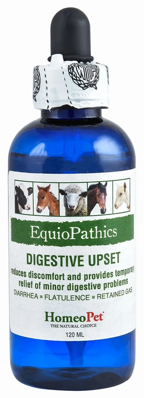 EquioPathics Digestive Upsets Liquid Digestive Supplement for Horses & Livestock, 120 mL tuff dog toys durable toys for dogs chew tested toys hard chew toy strong plush