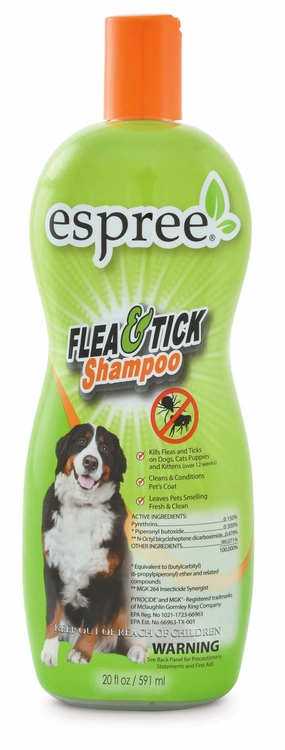 Espree Flea & Tick Shampoo, 20 oz plush dog toys fluffy dog toy dog cuddle toy dog toy set stuffed toy for dogs