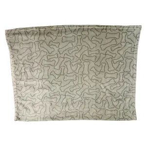 Ethical Products SPOT Grey Snuggler Bones Blanket cat supplies cat house cat tree cat feeder cat collar