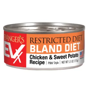 Evanger's EVX Restricted Diet Bland Diet Chicken & Sweet Potato for Cats cat calming diffuser cat stress relief anxiety cat treats cat relaxing spray pet mood aid