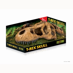 Exo Terra Trex Skull Hiding Cave hamster cage guinea pig supplies small animal accessories rabbit water bottle rat tunnel