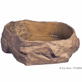 Exo Terra Water Dish XL hamster cage guinea pig supplies small animal accessories rabbit water bottle rat tunnel