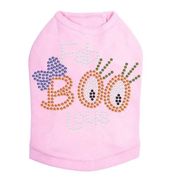 Fab-BOO-Lous Rhinestone Dog Tank