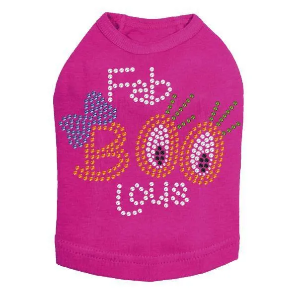 Fab-BOO-Lous Rhinestone Dog Tank