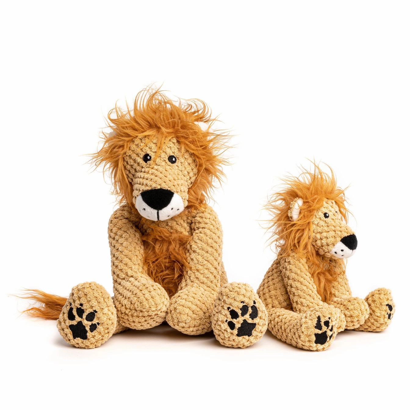 Fab Dog Floppy Lion Plush Toy -