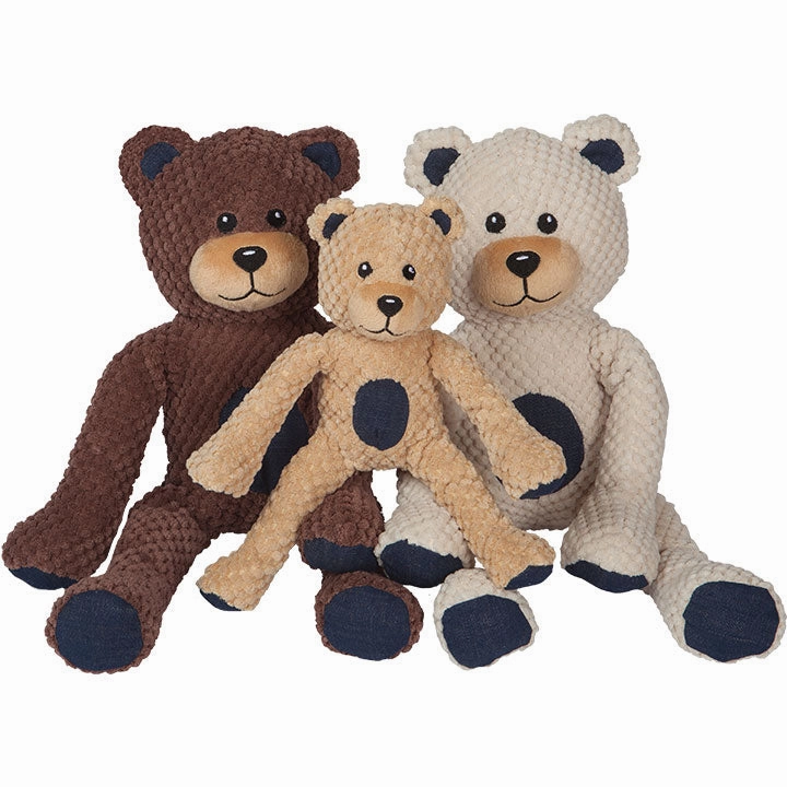 Fab Dog Floppy Teddy Bear Brown Plush Toy -