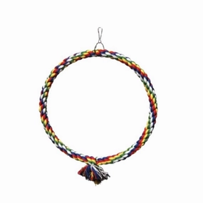 Familiar Ring Perch for Large Birds D25cm bird cage parrot food bird toys bird perch bird treats
