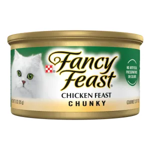 Fancy Feast Chunky Chicken Canned Cat Food cat calming diffuser cat stress relief anxiety cat treats cat relaxing spray pet mood aid