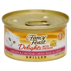 Fancy Feast Delights Chicken & Cheese Wet Cat Food cat supplies cat house cat tree cat feeder cat collar