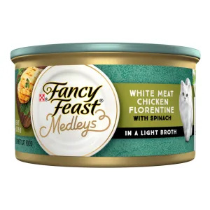 Fancy Feast Elegant Medleys Chicken Florentine Canned Cat Food cat calming diffuser cat stress relief anxiety cat treats cat relaxing spray pet mood aid