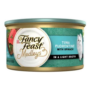 Fancy Feast Elegant Medleys Tuna Florentine Canned Cat Food cat calming diffuser cat stress relief anxiety cat treats cat relaxing spray pet mood aid