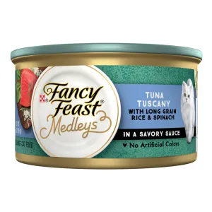 Fancy Feast Elegant Medleys Tuna Tuscany Canned Cat Food cat calming diffuser cat stress relief anxiety cat treats cat relaxing spray pet mood aid
