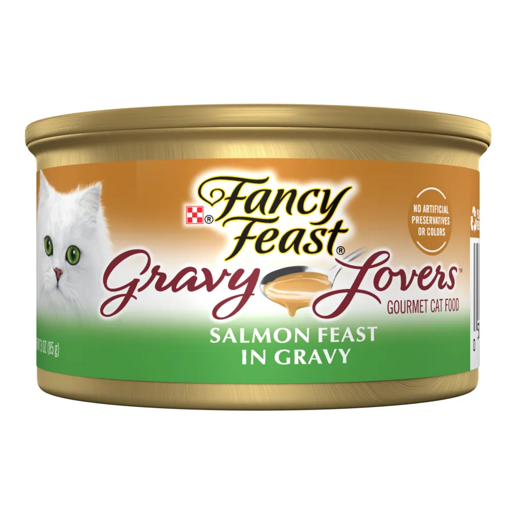 Fancy Feast Gravy Lovers Salmon Canned Cat Food cat calming diffuser cat stress relief anxiety cat treats cat relaxing spray pet mood aid