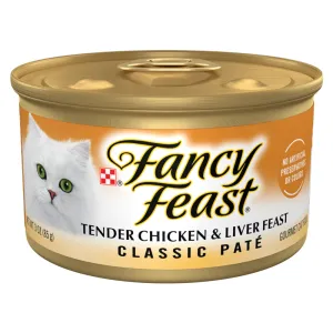 Fancy Feast Liver and Chicken Canned Cat Food cat calming diffuser cat stress relief anxiety cat treats cat relaxing spray pet mood aid