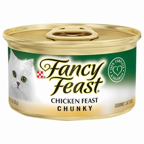 Fancy Feast Chunky Chicken Feast Canned Cat Food 85g pet health pet wellness pet pain relief pet probiotic pet calming