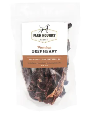 Farm Hounds Beef Heart 4oz Bag goat vitamins sheep health poultry medicine livestock supplement animal wellness