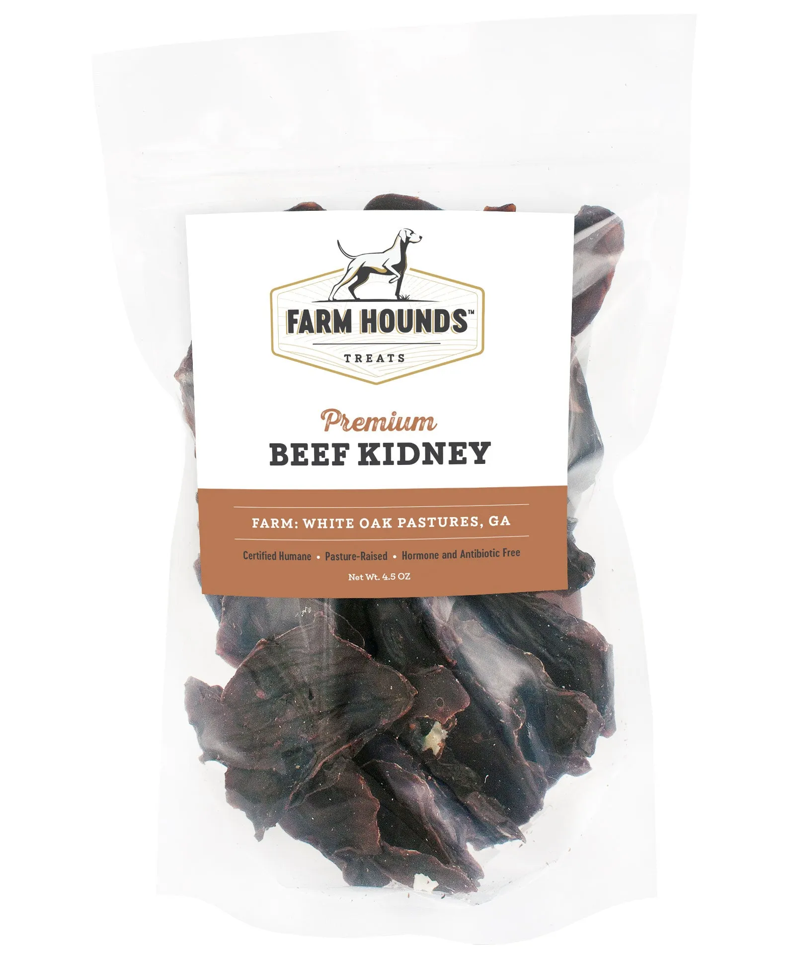 Farm Hounds Beef Kidney 4oz Bag goat vitamins sheep health poultry medicine livestock supplement animal wellness