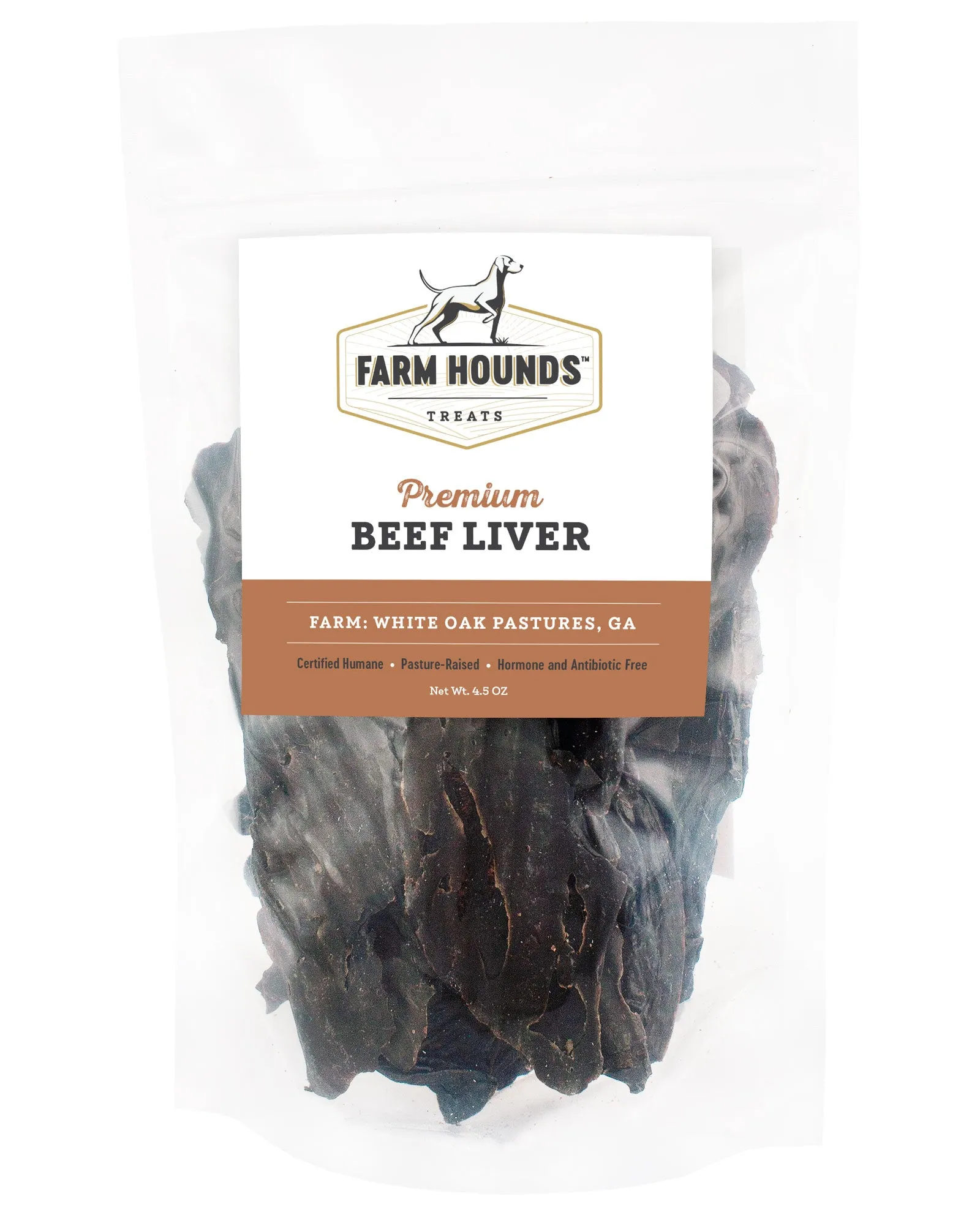 Farm Hounds Beef Liver 4oz Bag goat vitamins sheep health poultry medicine livestock supplement animal wellness