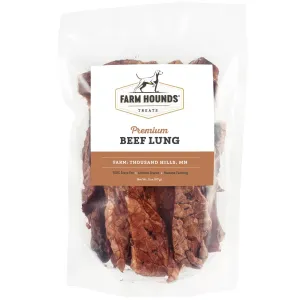 Farm Hounds Beef Lung 2oz Bag goat vitamins sheep health poultry medicine livestock supplement animal wellness