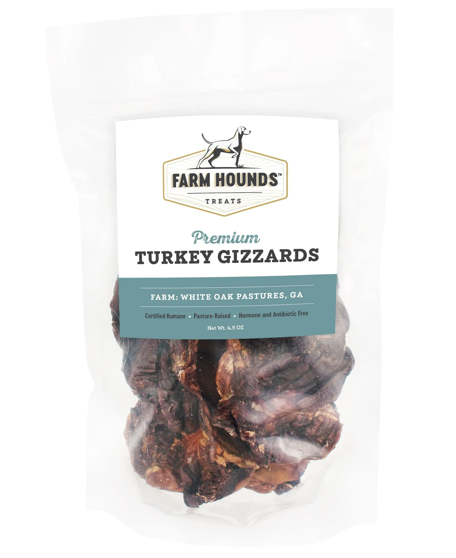 Farm Hounds Turkey Gizzard Sticks 4.5oz Bag goat vitamins sheep health poultry medicine livestock supplement animal wellness