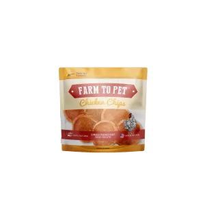 Farm to Pet Single Ingredient Chicken Chips 6 pc Snack Pack goat vitamins sheep health poultry medicine livestock supplement animal wellness