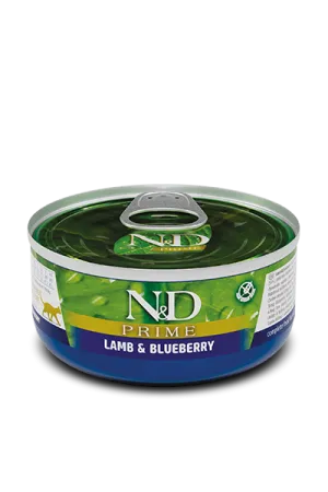 Farmina N&D Prime Lamb and Blueberry Wet Cat Food cat treats toys for cats cat hair remover cat cleaning supplies cat food bowl