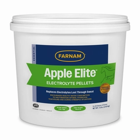 Farnam Apple Elite Electrolyte Pellets for Horses, 7.5 lbs, 40 Day Supply poultry remedies poultry supplement goat vitamins sheep probiotics animal health boost