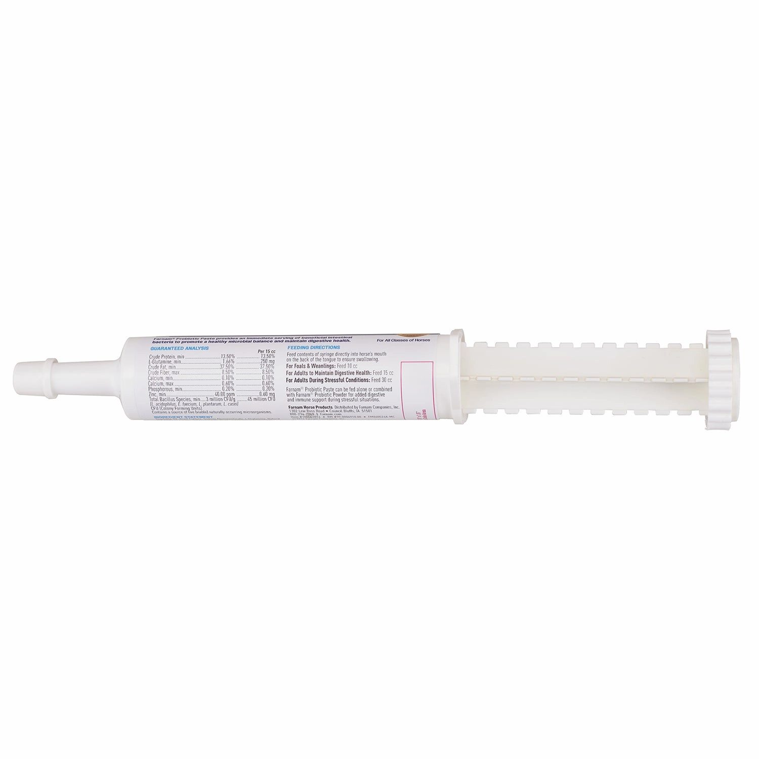 Farnam Probiotic Digestive Paste for Horses, 30 cc