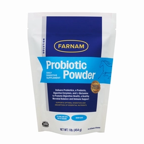 Farnam Probiotic Digestive Supplement for Horses, Powder poultry remedies poultry supplement goat vitamins sheep probiotics animal health boost