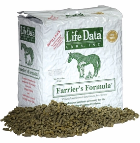 Farrier's Formula Regular Strength Pelleted Nutritional Supplement for Horses tuff dog toys durable toys for dogs chew tested toys hard chew toy strong plush