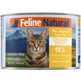 Feline Natural Chicken Feast Grain-Free Canned Cat Food 170g natural cat food soft cat treats freeze dried cat food organic cat treats indoor cat food