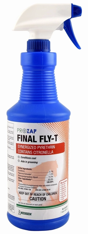 Final Fly-T Horse Spray pet shampoo pet brush pet wipes pet scissors pets comb