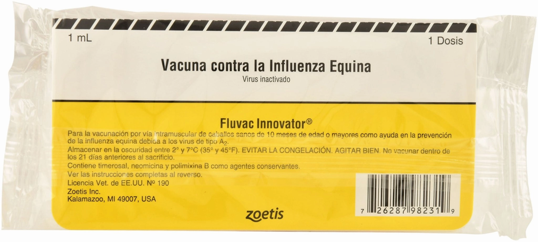 FluVac Innovator Horse Vaccine