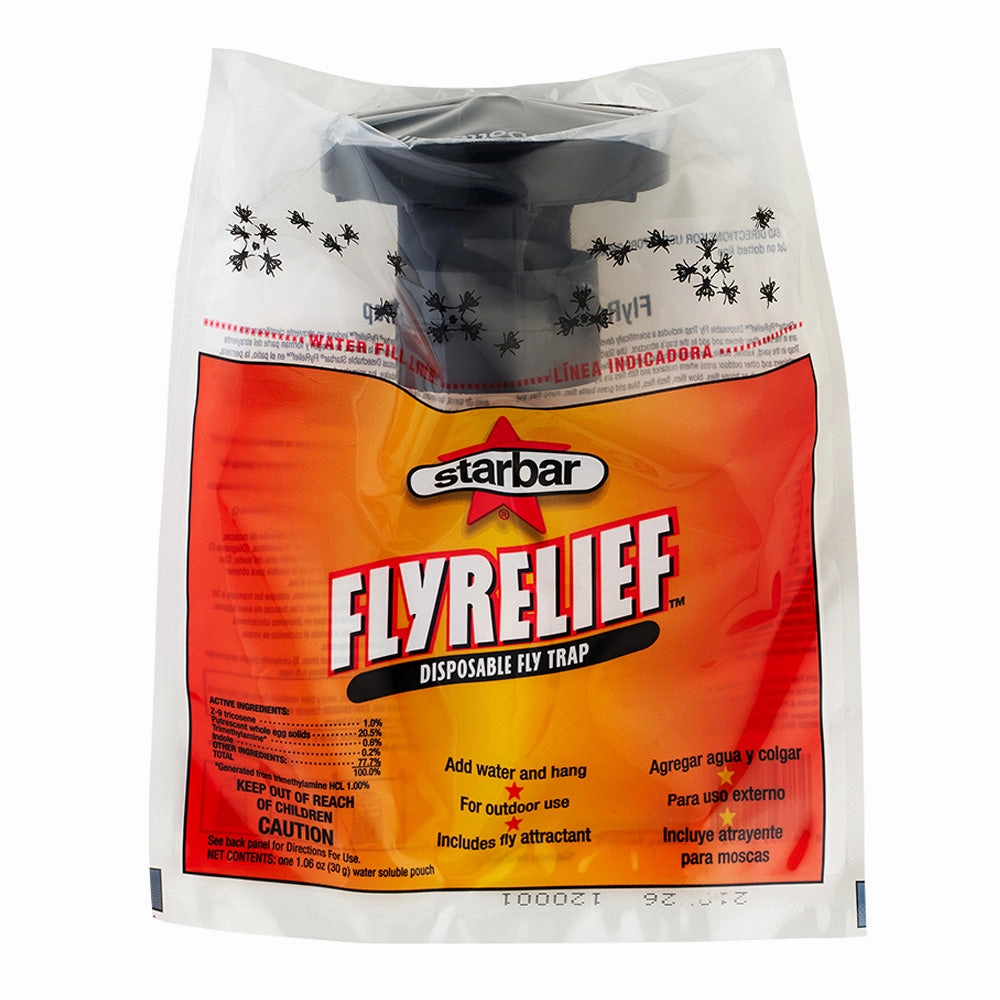 FlyRelief Disposable Fly Trap poultry remedies poultry supplement goat vitamins sheep probiotics animal health boost