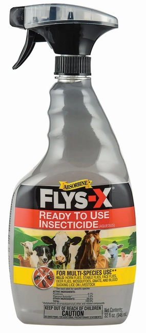 Flys-X RTU Insecticide for Livestock chicken supplies backyard chicken coop accessories poultry food chicken vitamins