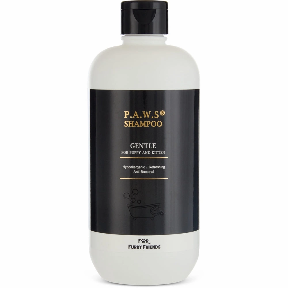 For Furry Friends P.A.W.S Gentle Puppy & Kitten Shampoo For Cats & Dogs 500ml pet health pet wellness pet pain relief pet probiotic pet calming