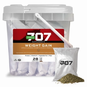 Formula 707 Weight Gain Daily Fresh Packs poultry remedies poultry supplement goat vitamins sheep probiotics animal health boost