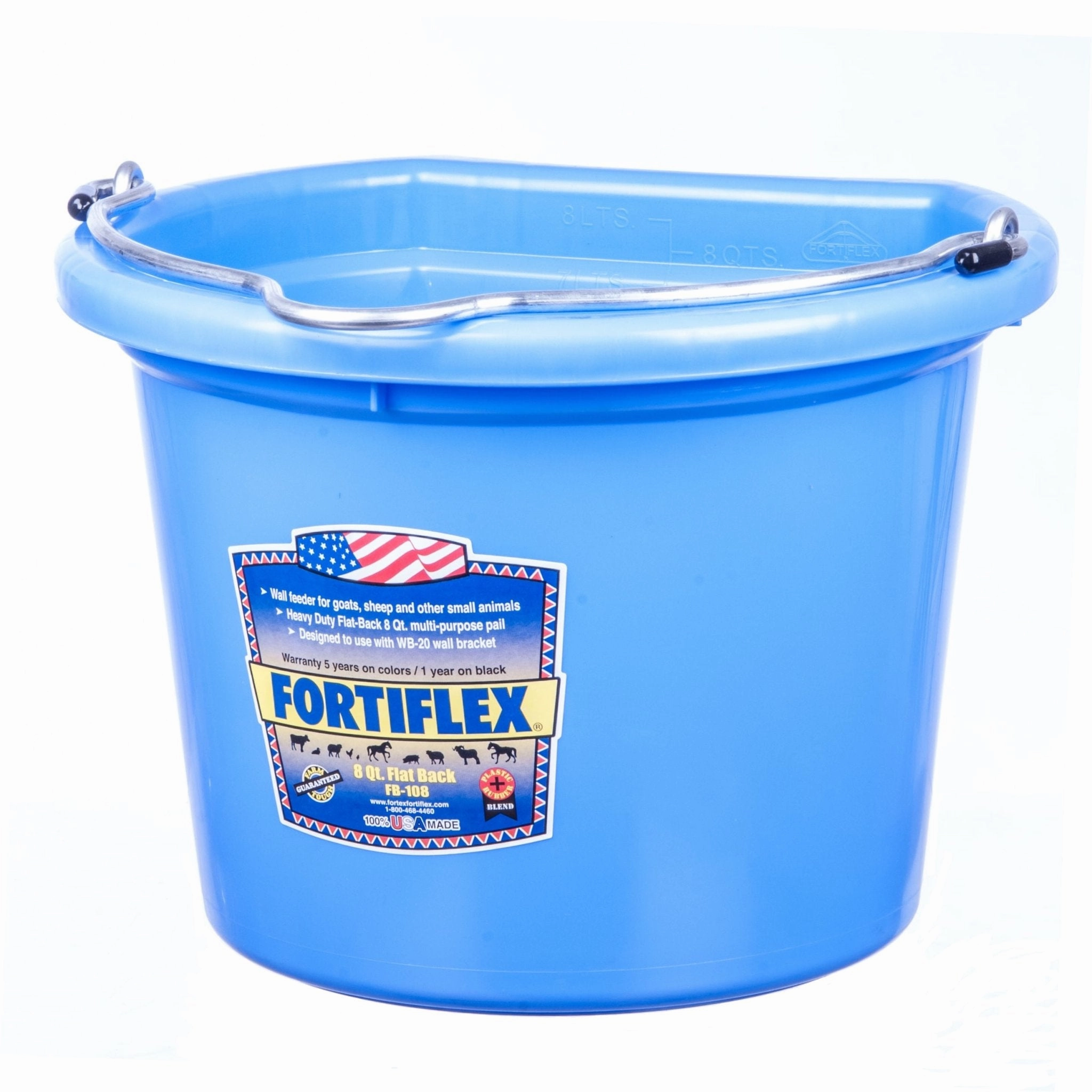 Fortiflex 2 Gallon Flatback Bucket