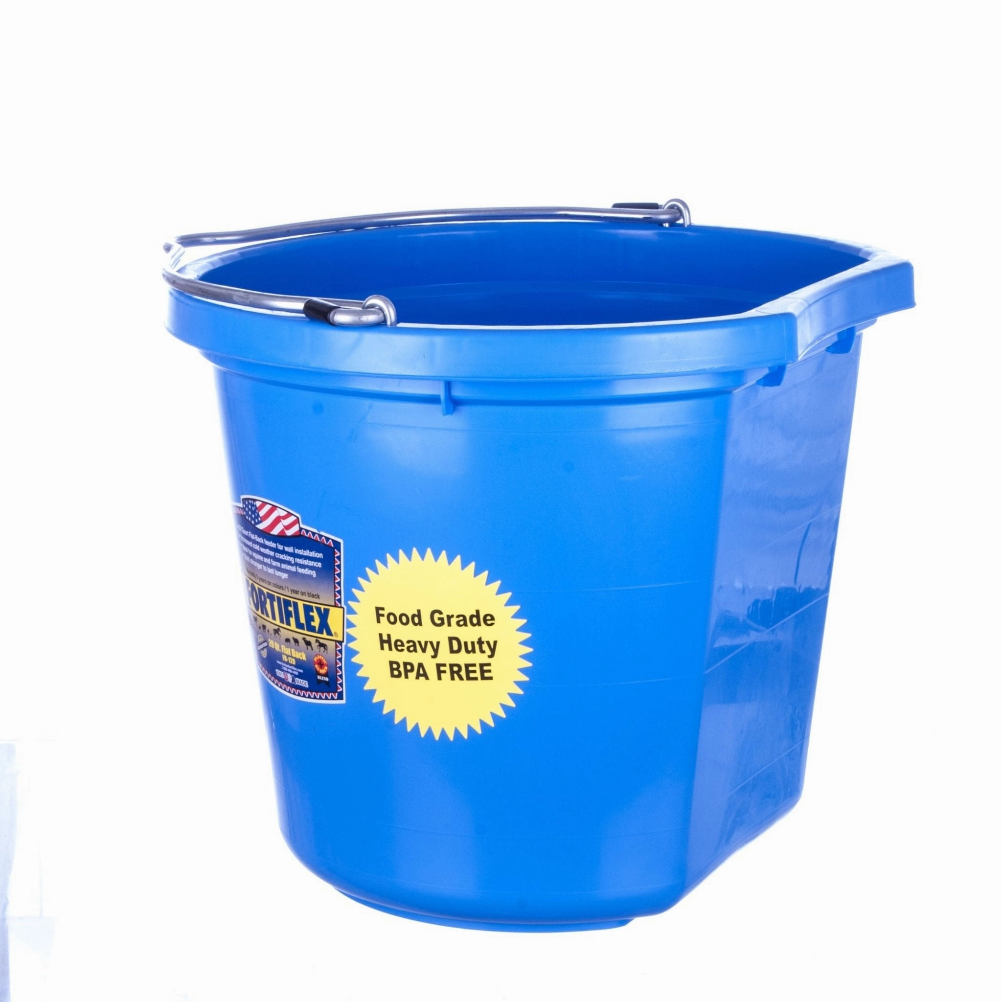 Fortiflex Flatback Bucket, 5 Gallon