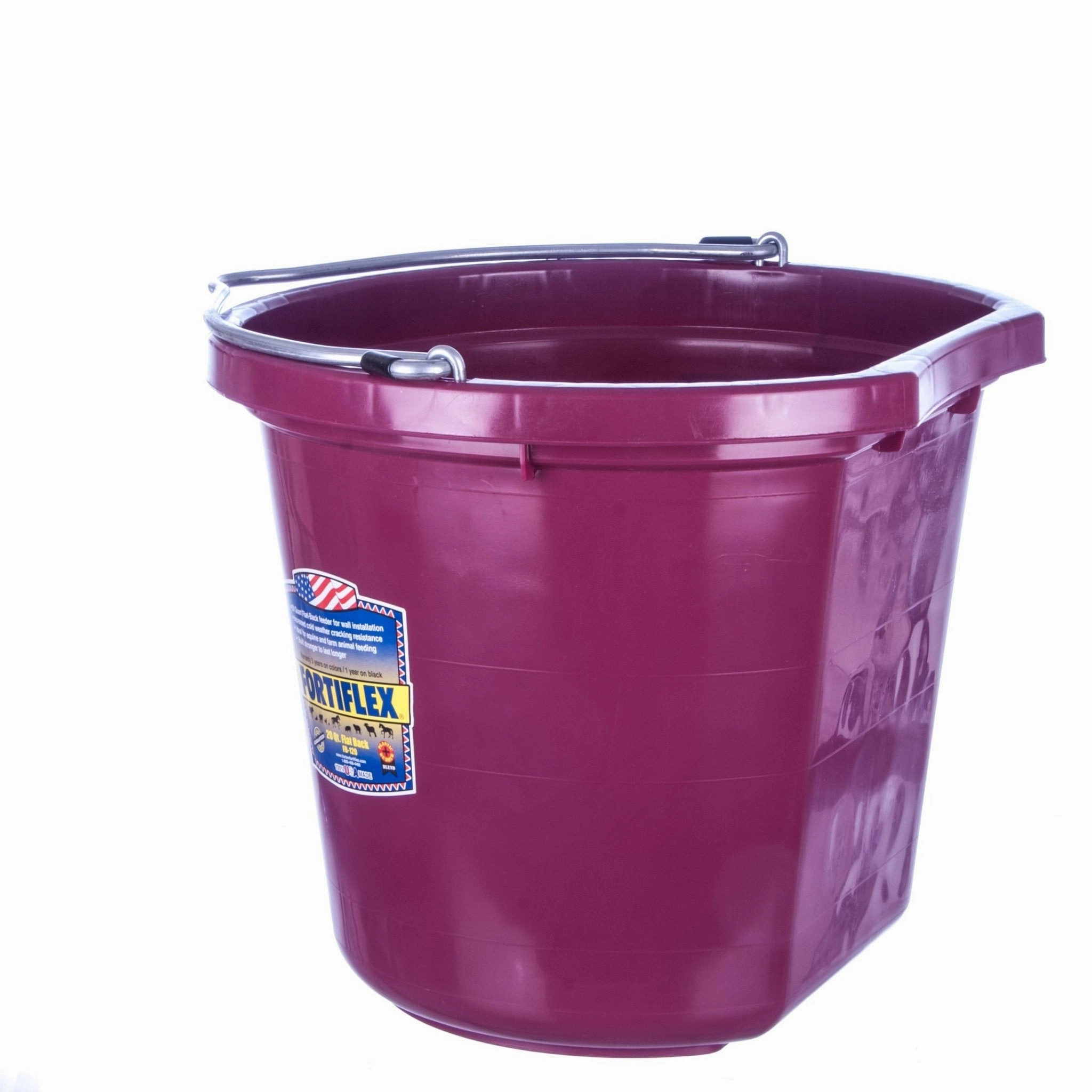 Fortiflex Flatback Bucket, 5 Gallon