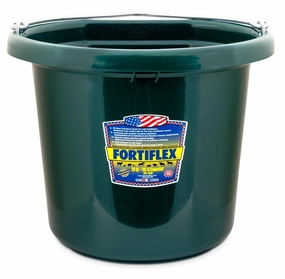 Fortiflex Flatback Bucket, 5 Gallon chicken supplies backyard chicken coop accessories poultry food chicken vitamins