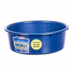 Fortiflex Mini Pan, 5 Qt chicken supplies backyard chicken coop accessories poultry food chicken vitamins