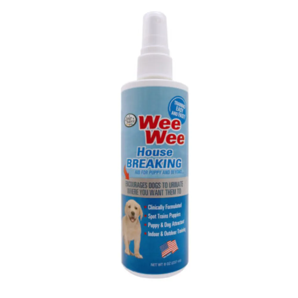 Four Paws Wee-Wee Puppy Housebreaking Aid 8oz dog training treats training clicker crate training set travel bowl portable water bottle