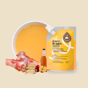 frashfresh Health Pork with Astragalus Root Frozen Bone Broth For Dogs & Cats 260ml dog toys interactive dog toy plush dog toy dog rope toy squeaky toy