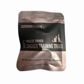 FREE SAMPLE (1 per order): Freeze Dry Australia Chicken Training Cat & Dog Treats dog chew toys dog dental chews durable chew toys puppy chew toy bone chew