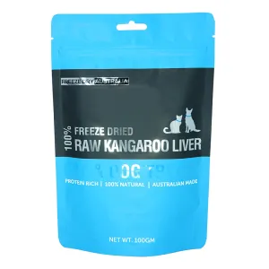 Freeze Dry Australia Raw Kangaroo Liver Cat & Dog Treats 100g fly trap horse fly spray poultry fly control fly repellent farm fly solution