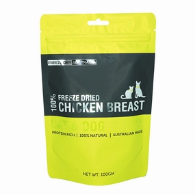 Freeze Dry Australia Chicken Breast Cat & Dog Treats 100g natural cat food soft cat treats freeze dried cat food organic cat treats indoor cat food