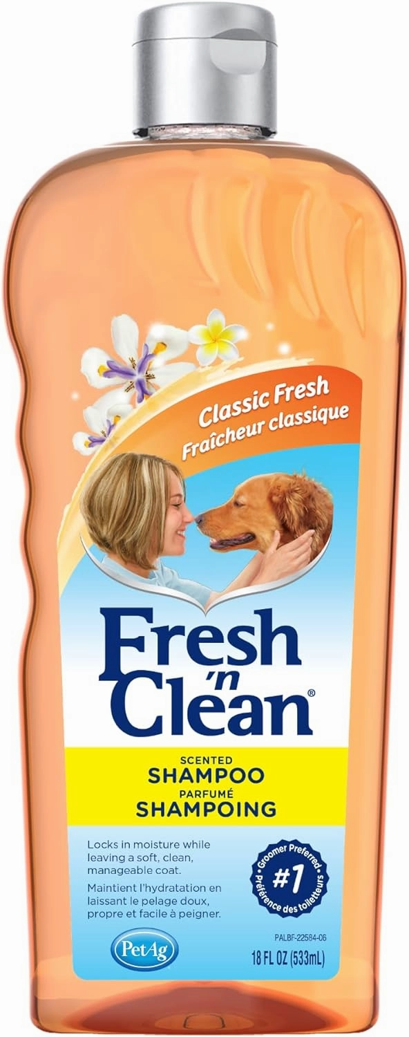 Fresh 'n Clean Shampoo for Dogs and Cats (Original) cat grooming cat shampoo cat conditioner cat comb cat grooming glove