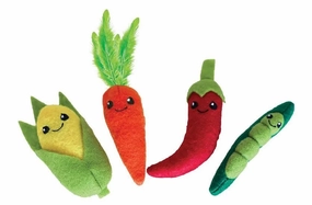 Fresh Veggies, 4", Assorted cat beds cat scratching post cat shampoo cat tunnel cat brush